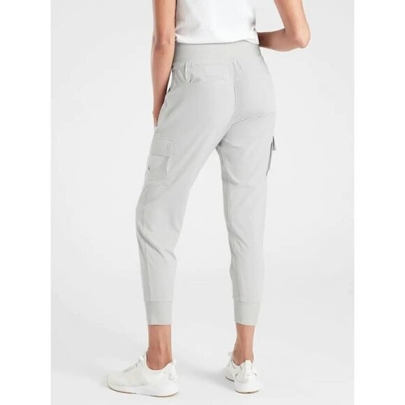 Athleta Sutton Tern Gray Cargo Jogger Athletic Pants 6 - Picture 2 of 6